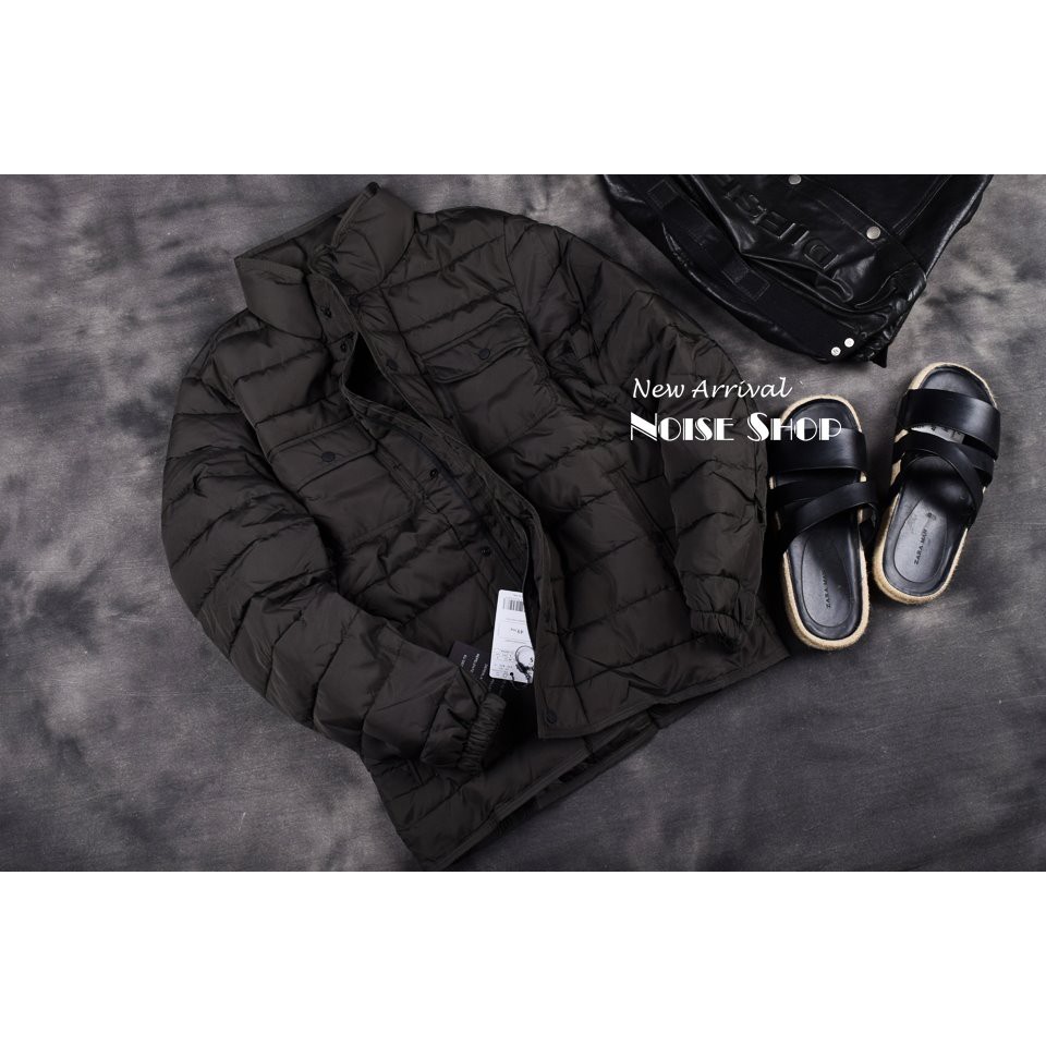 Áo Khoác Phao Nam Hai Túi Ngực