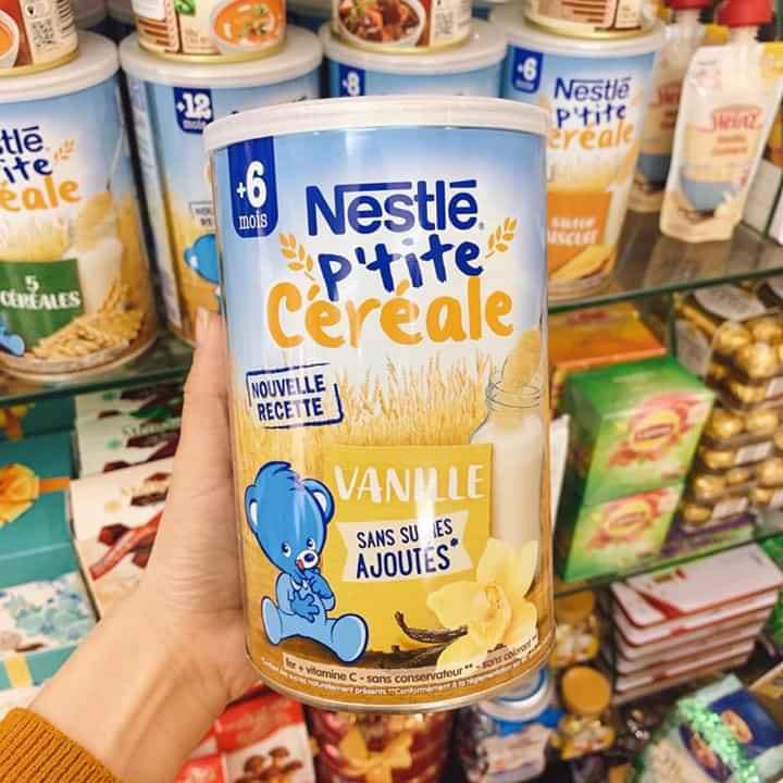 Bột lắc sữa Nestle cho bé