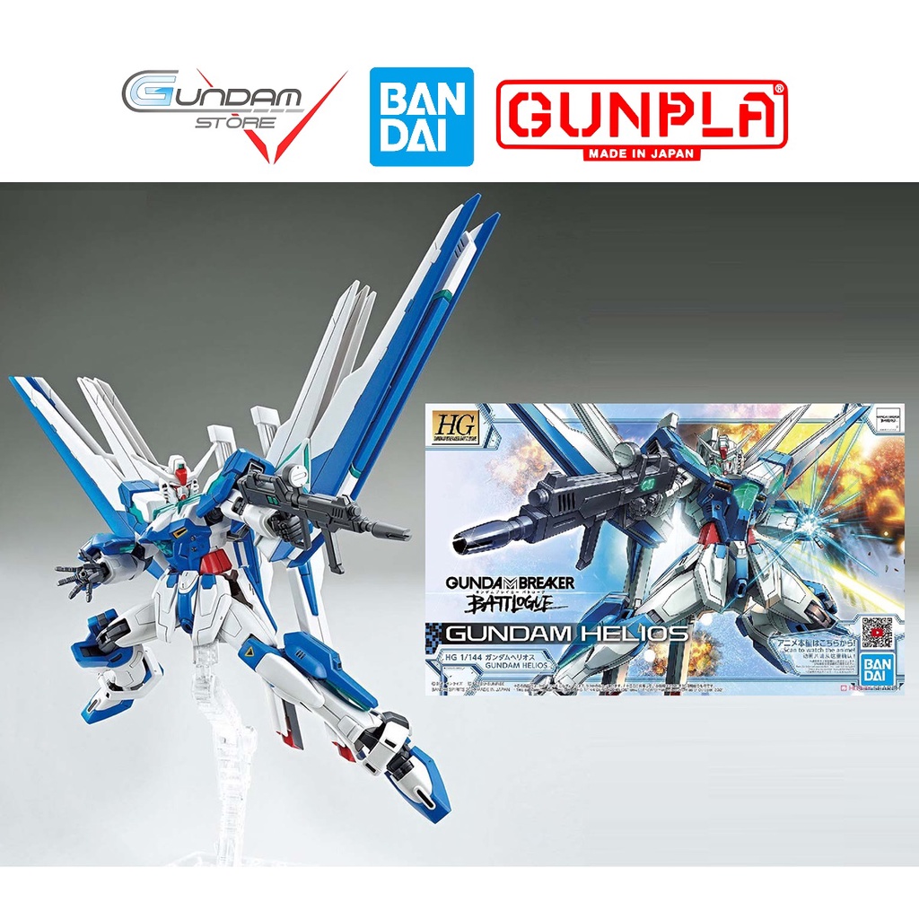 Mô Hình Gundam HG Helios GBB Breaker Battlogue 1/144 Bandai Đồ Chơi Lắp Ráp Anime Nhật