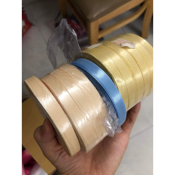 RUY BĂNG CHỮ RUY BĂNG TRƠN 1 CM 2CM 2.5CM