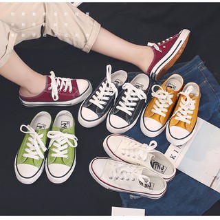 Giày thể thao nữ hở gót CV truyền thống đơn giản cực hot hit