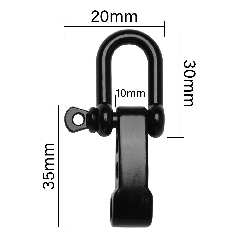 Set 1 / 2 Vòng Tay Paracord Bằng Thép Không Gỉ Chất Lượng Cao