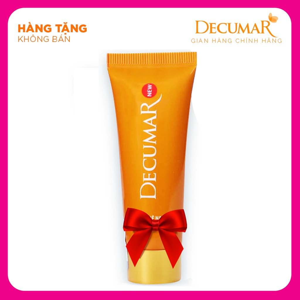 (GIFT- Hàng tặng không bán) Gel nano Nghệ Decumar New 5gr sạch mụn sáng da