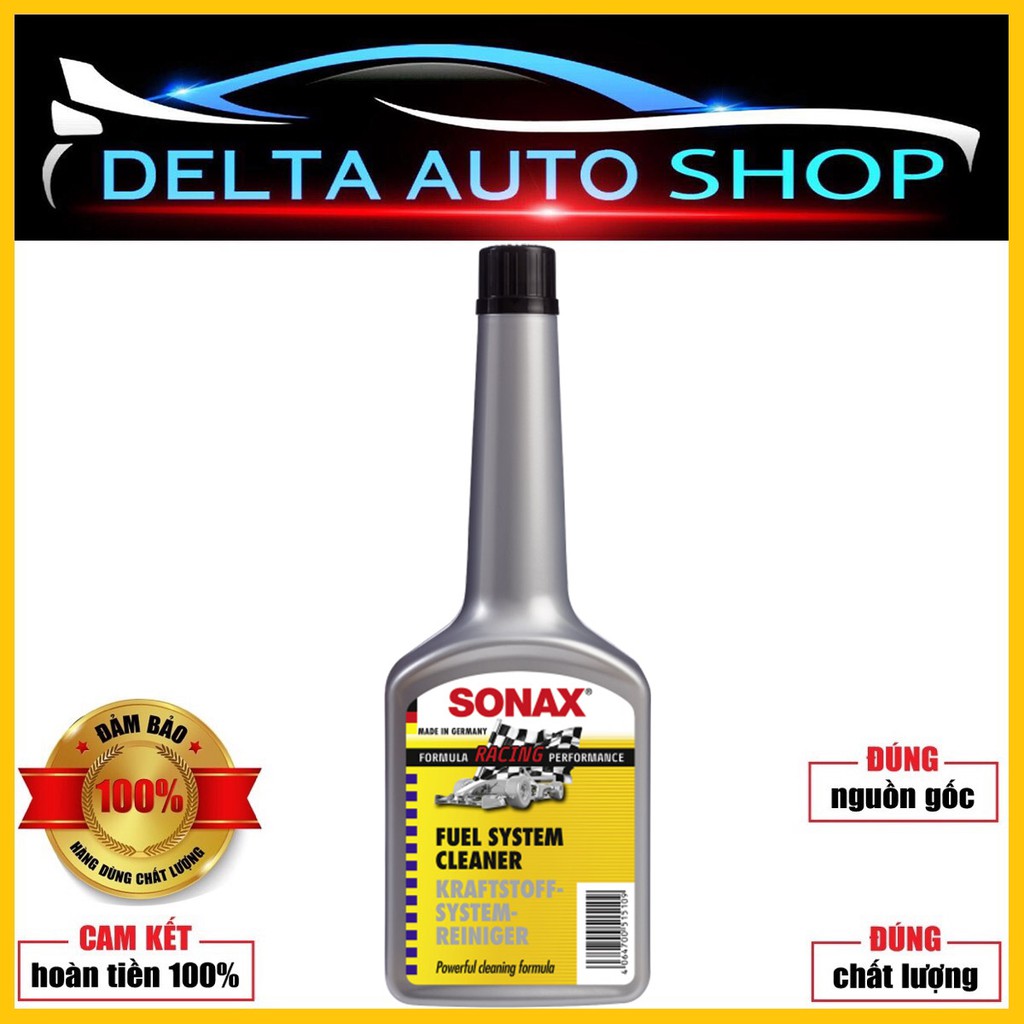 Làm sạch và bảo vệ hệ thống xăng Sonax Fuel System Cleaner 250ml