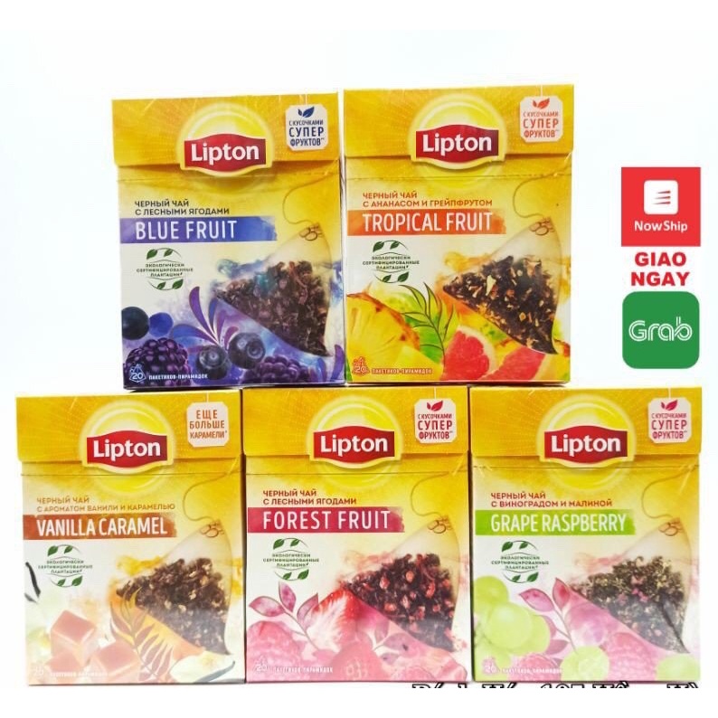 Trà Lipton Nga hộp 20 túi lọc