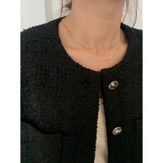 Áo Khoác Dạ Tweed Cao cấp Ulzzang