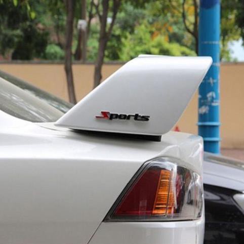 Decal chữ SPORT kim loại trang trí ô tô xe máy