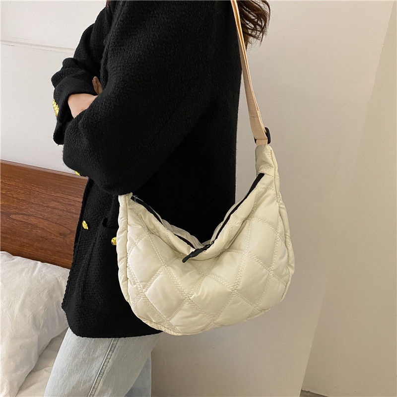 Túi Đeo Chéo Vai Bằng Nylon Sức Chứa Lớn Thời Trang Cho Nữ