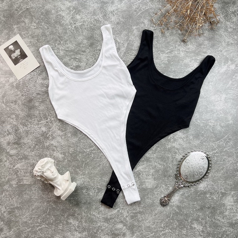 Áo liền thân bodysuit ba lỗ ôm khoe dáng quyến rũ, áo sát nách Liền quần Jumpsuit A90- 320 -2M FIORI STORE