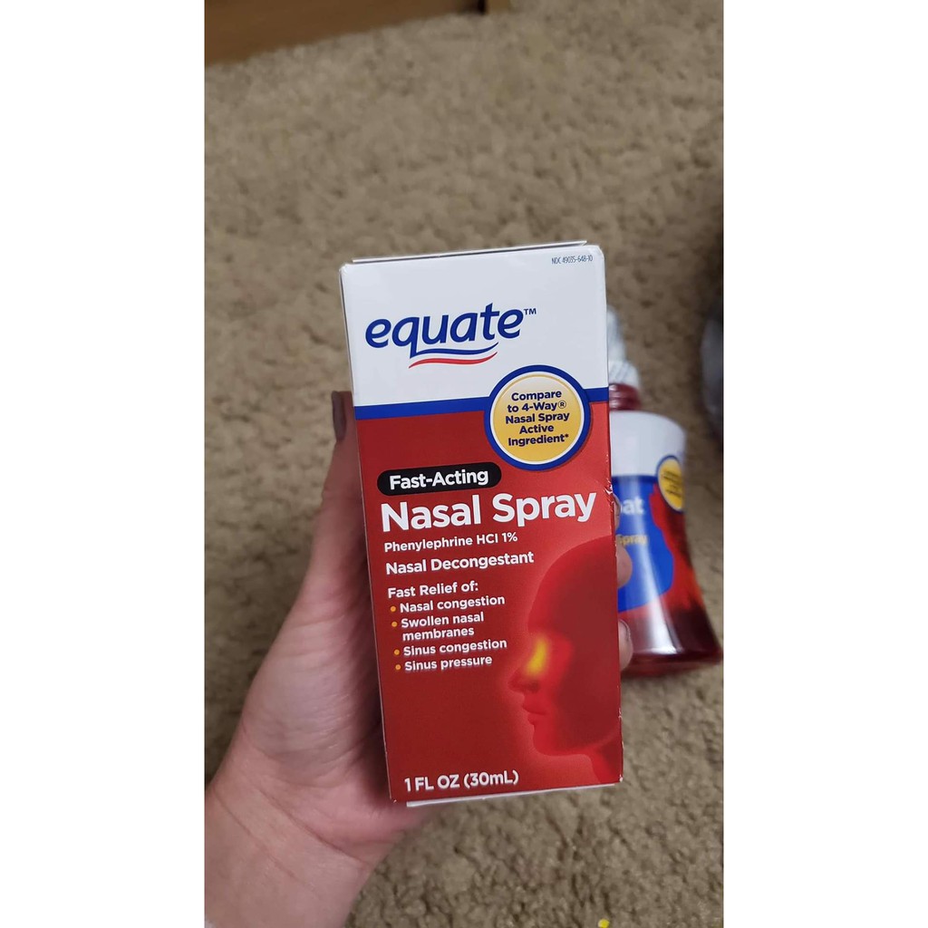 Xịt Họng Equate - Hàng Mỹ