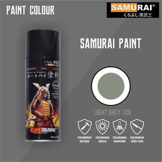 106 _ Sơn xit Samurai 106 màu xám sáng _ Light Grey