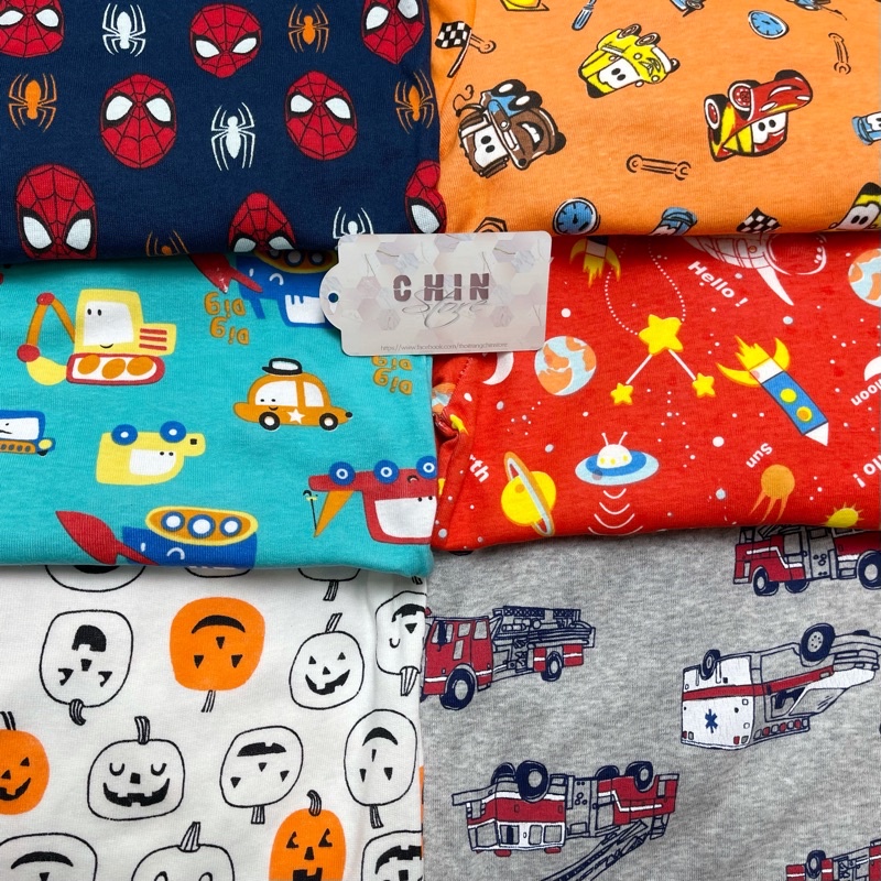 [18kg-35kg] Bộ cotton cho bé vải xuất dư [A2]