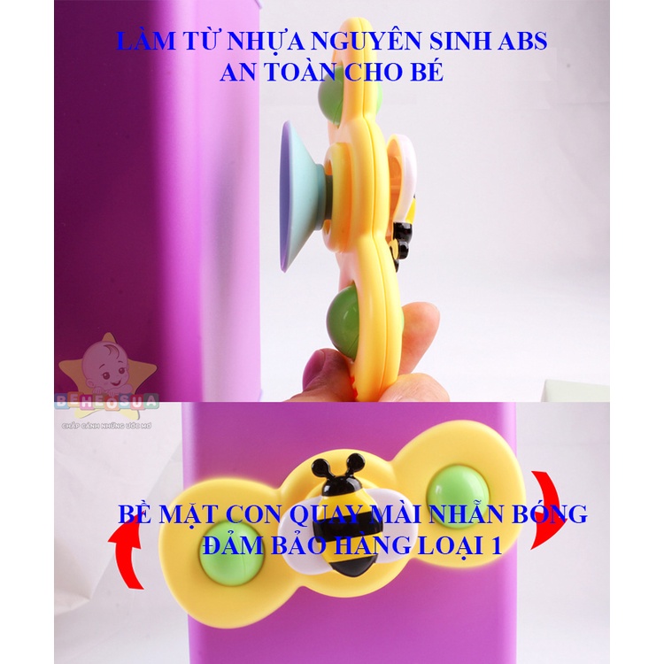 Con quay cho bé spinner vui nhộn cho bé chơi lành mạnh chất liệu nhựa ABS an toàn cho bé