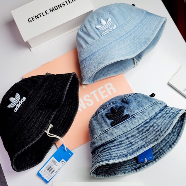 Nón bucket, mũ tai bèo jeans nhiều màu phong cách, thời trang, unisex siêu hot