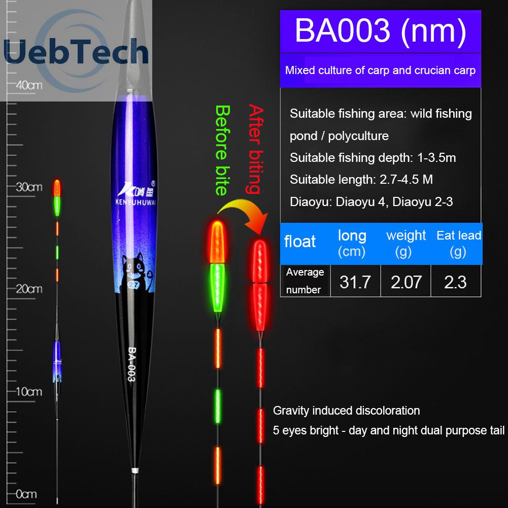 Phao nổi câu cá thông minh có đèn LED cảm biến trọng lực