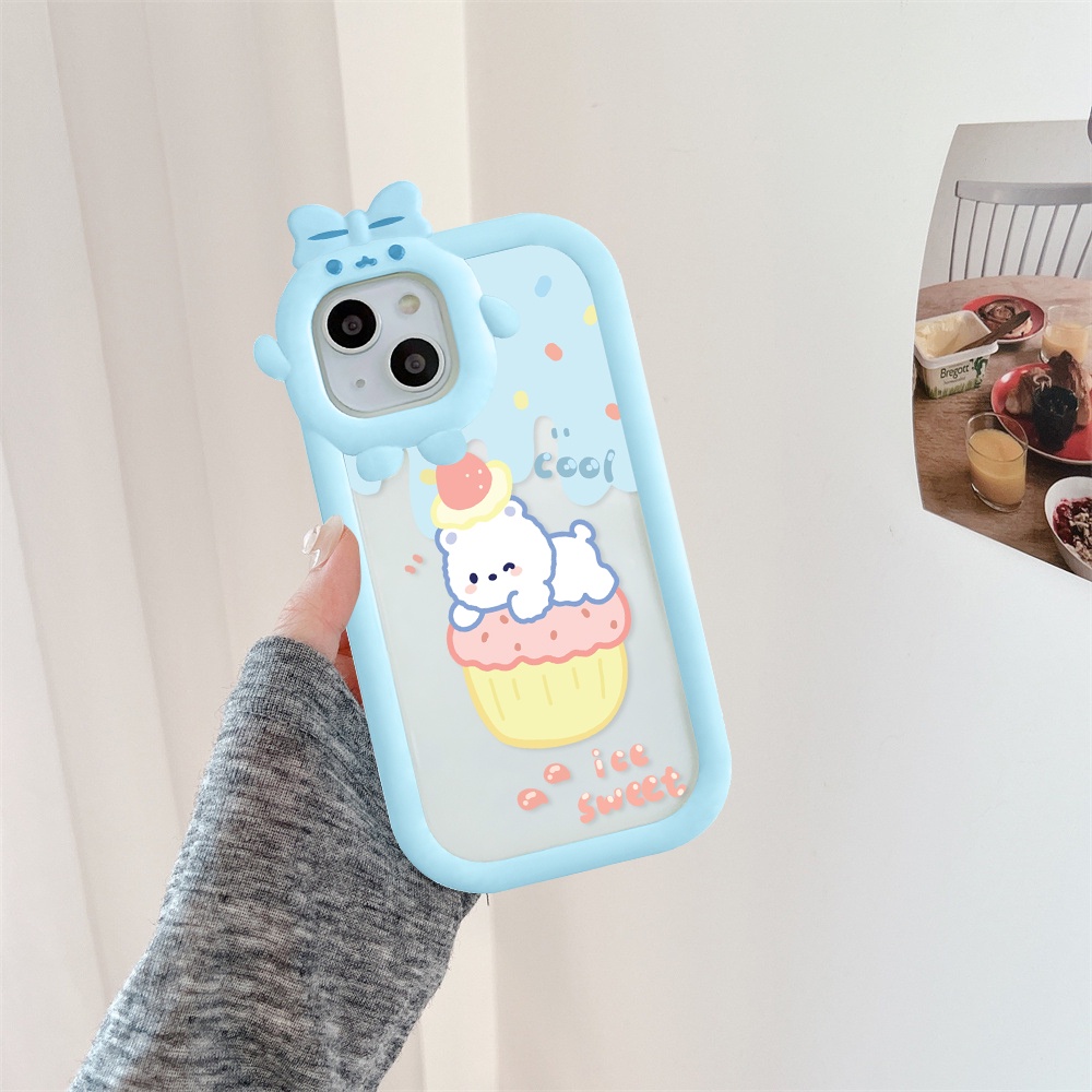 Ốp lưng iphone nơ camera hình vuông puppy run 6/6splus/7/7plus/8/8plus/x/xs/11/12/13/pro/max/plus/promax-SALE SỐC R5-8