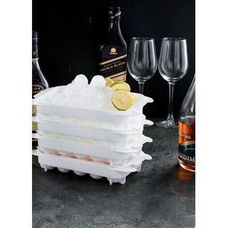 Khay làm đá viên tròn cao cấp (2 size)