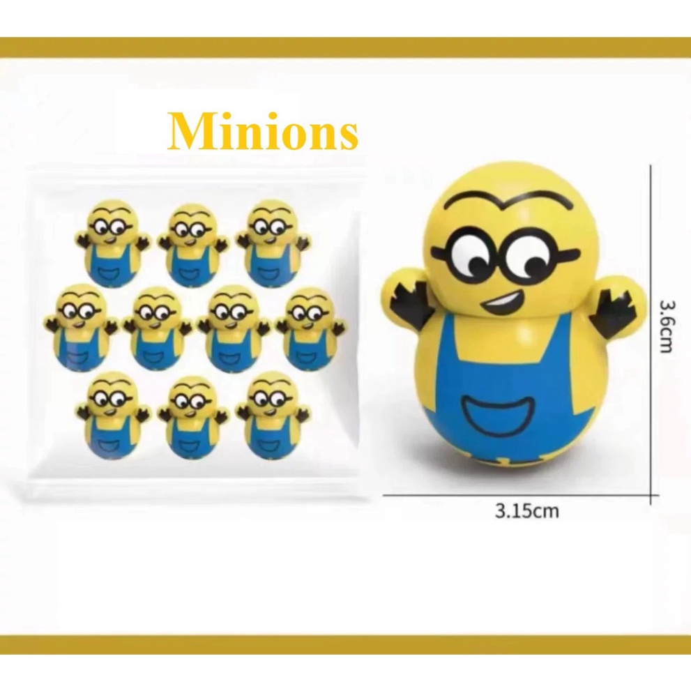 Lật đật hình thú mini dễ thương làm đồ chơi cho bé và trang trí nhà cửa thông minh đồ chơi cho bé