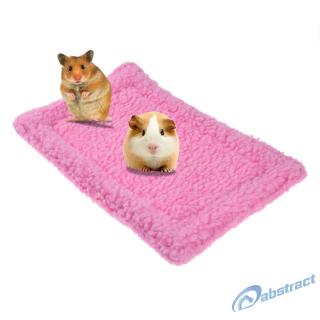 AB Plush Pet Hamster Cushion Mat Hedgehog Squirrel Warm Blanket Guinea Pig Bed