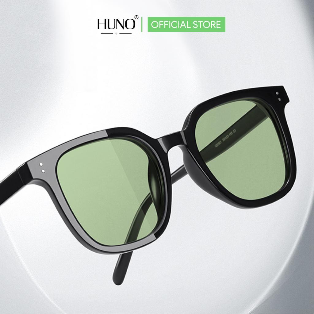 Kính râm nam nữ HUNO được thiết kế hai chấm HOT TREND 2023 với gang màu cá tính siêu đẹp - KR42
