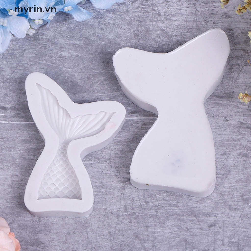 Khuôn silicone Làm Bánh Hình Đuôi Nàng Tiên Cá