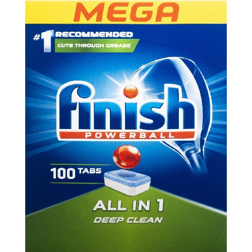 Viên rửa bát All in 1 Finish 90 tabs ( Nhâp khẩu Đức )