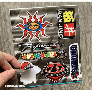 Tem Decal dán xe chống nước