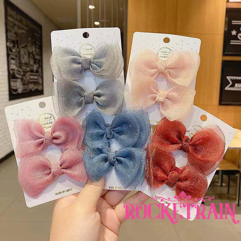 Kẹp Tóc Nơ Dễ Thương Cho Bé Gái