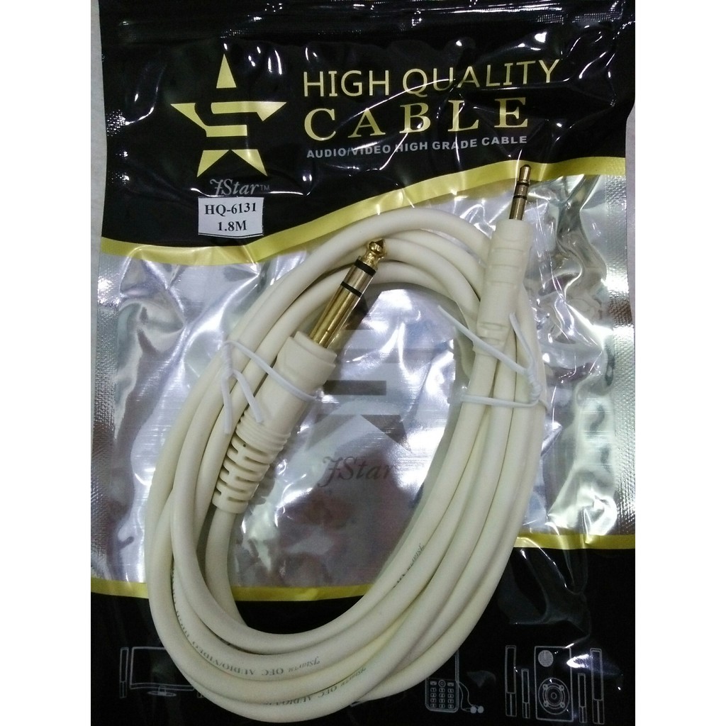 Dây chuyển jack 3.5ly sang jack 6 ly