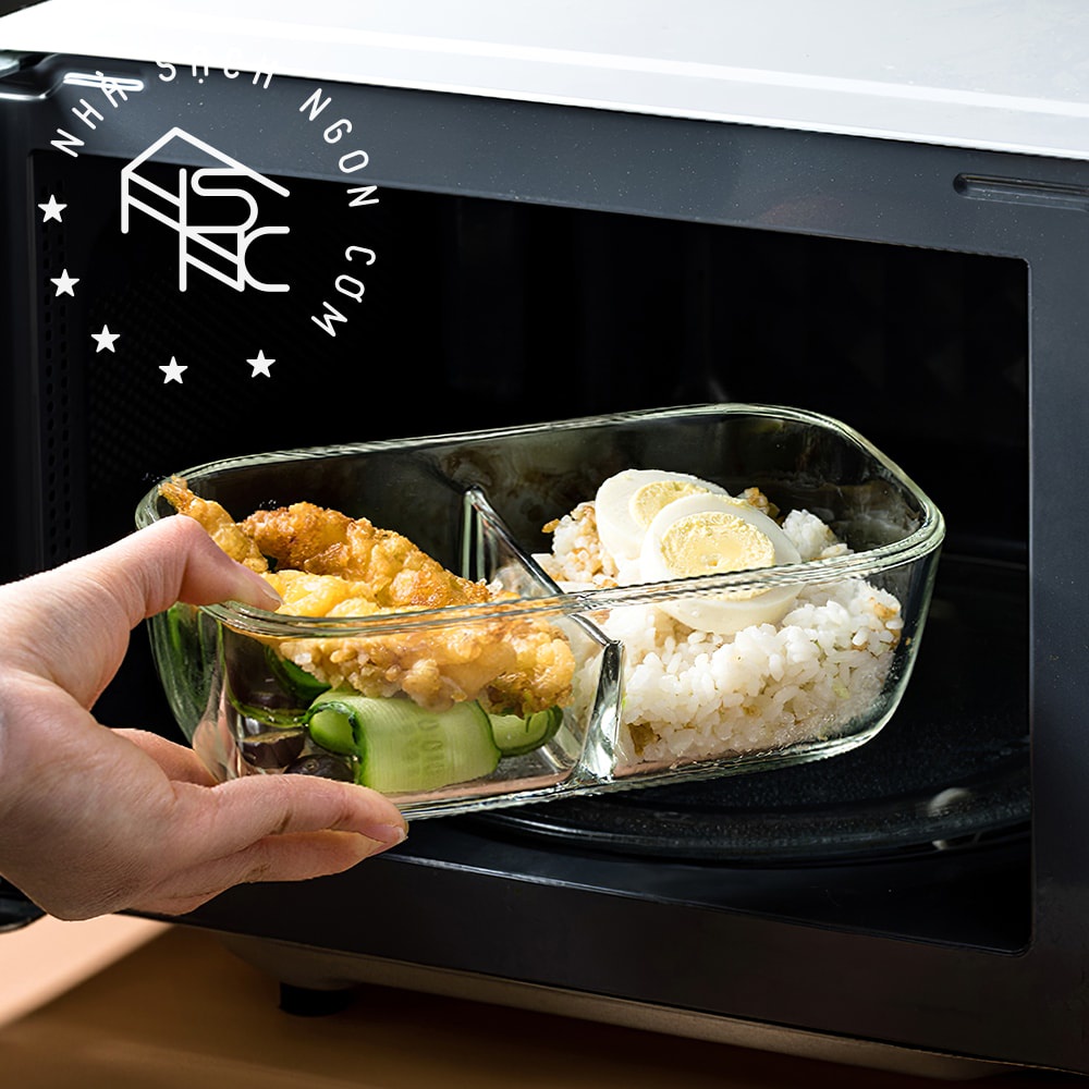 Hộp cơm thuỷ tinh kèm đũa SY2110