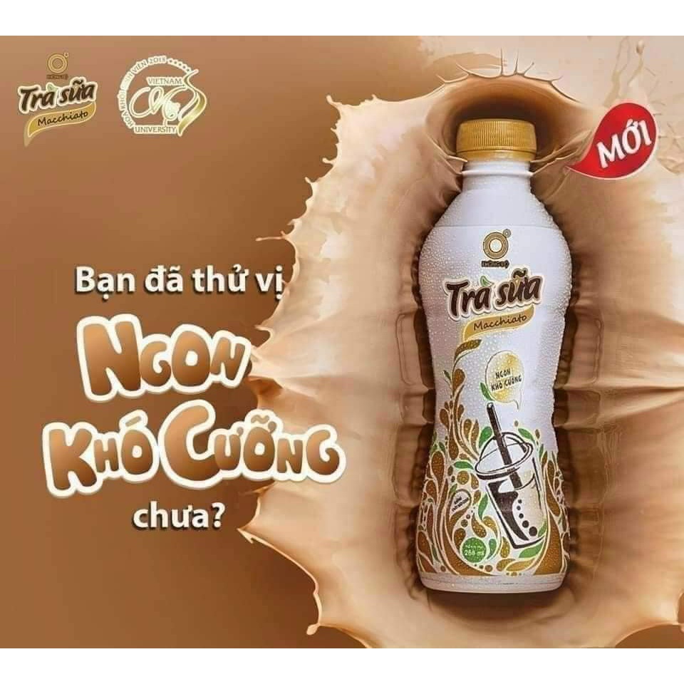 [ Freeship Extra ] Trà sữa MACCHIATO không độ 268ml !!!