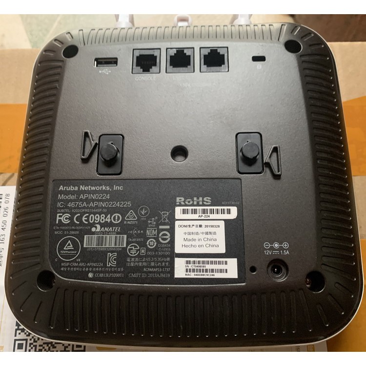 🔰🔰[Wifi Mesh]Bộ Phát Sóng Wifi Cao Cấp Aruba IAP-224  802.11n/ac Hai Băng Tầng Tải Lớn | BigBuy360 - bigbuy360.vn