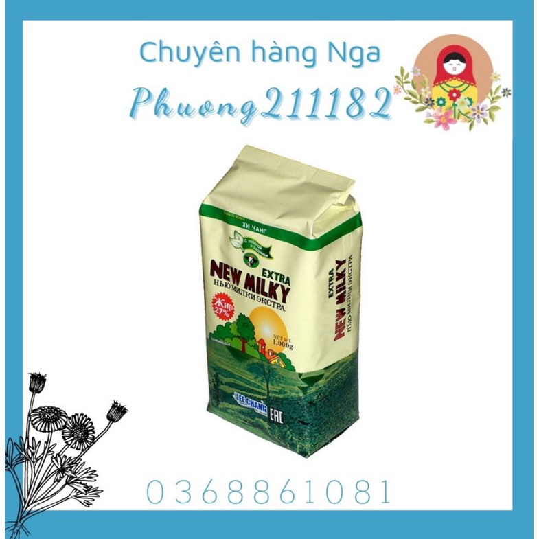 Sữa béo Neu Milk 1kg của Nga