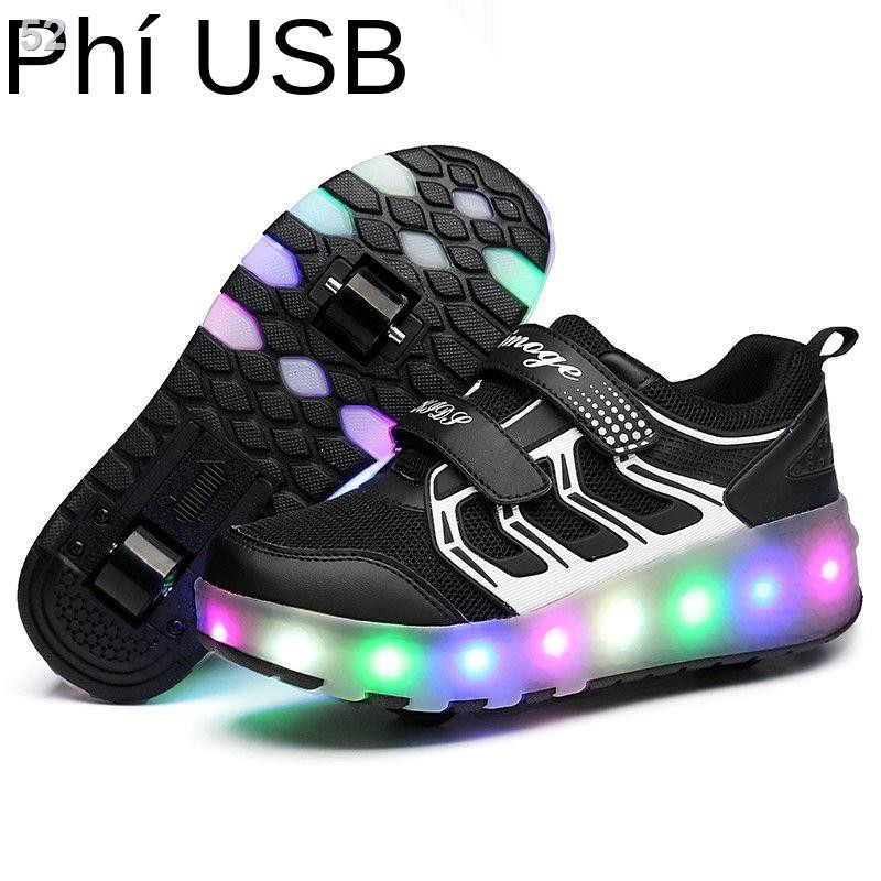 Heelys bánh xe đôi với giày trượt patin nhẹ dành cho người lớn vô hình tự động có thể thaoZ