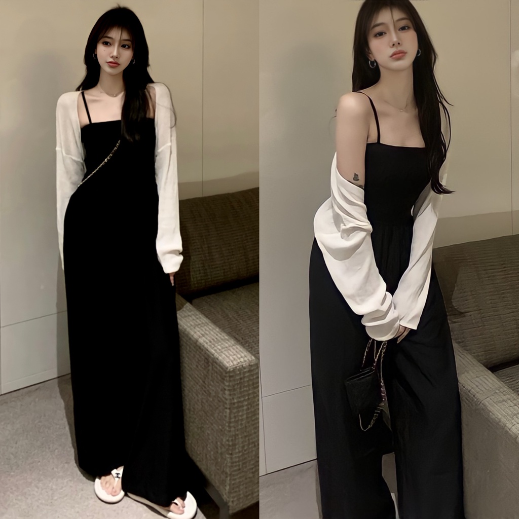 C2 Jumpsuit Bộ Liền Dài Hai Dây Có Đệm Ngực Sẵn | BigBuy360 - bigbuy360.vn