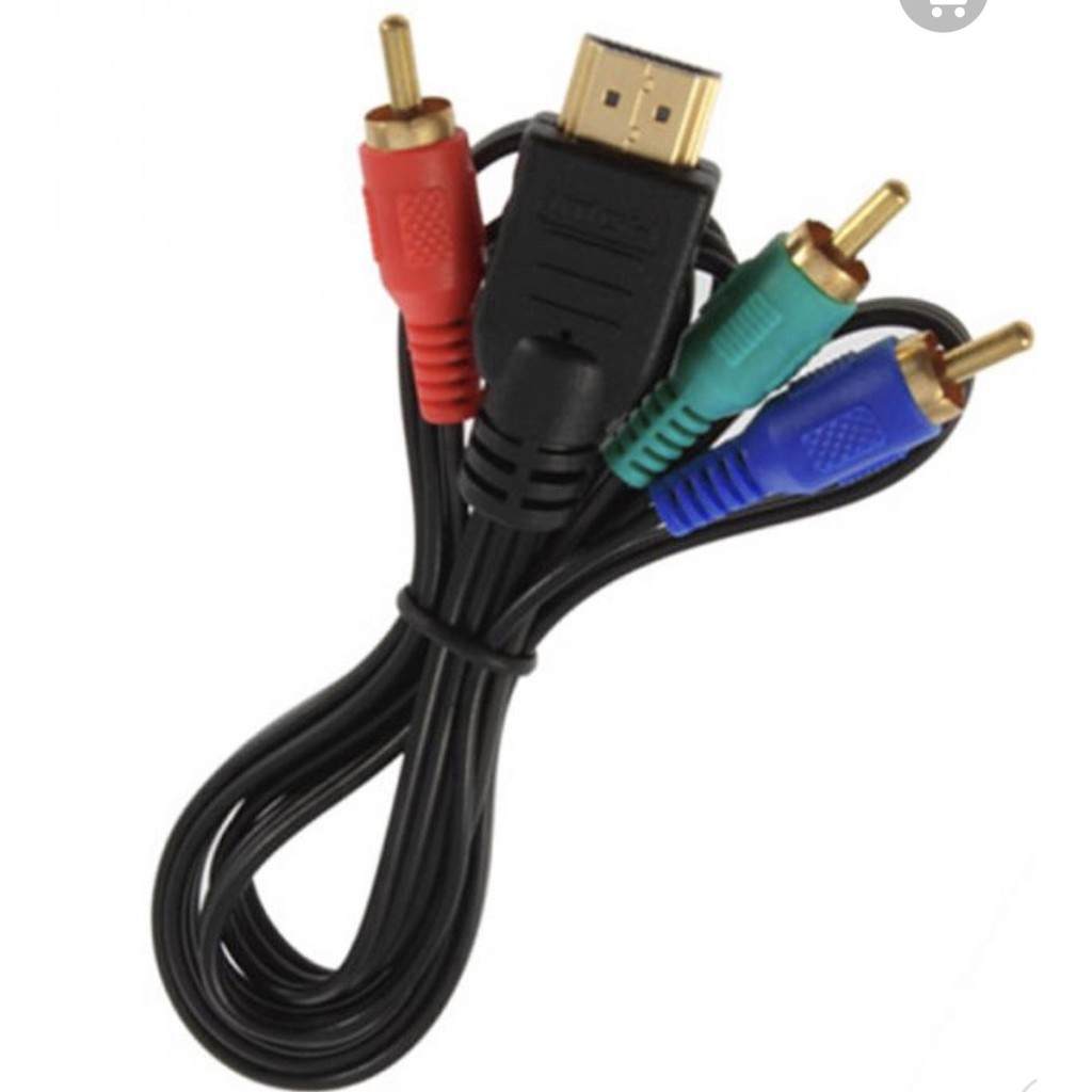 [Mã ELHACE giảm 4% đơn 300K] Cáp HDMI Sang RCA 1080p Dài 1m