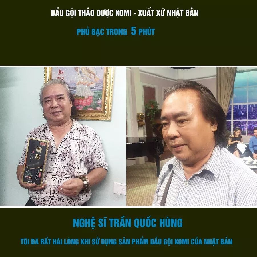 💥💧💥💧 Dầu Gội Đầu Phủ Bạc Tóc KOMI Nhật Bản Màu Cafe 💥💧