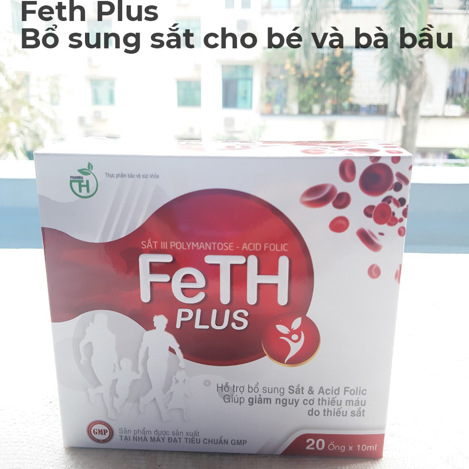 [GIÁ SỈ] FeTH Plus - Bổ sung sắt, acid folic cho người thiếu máu và bà bầu