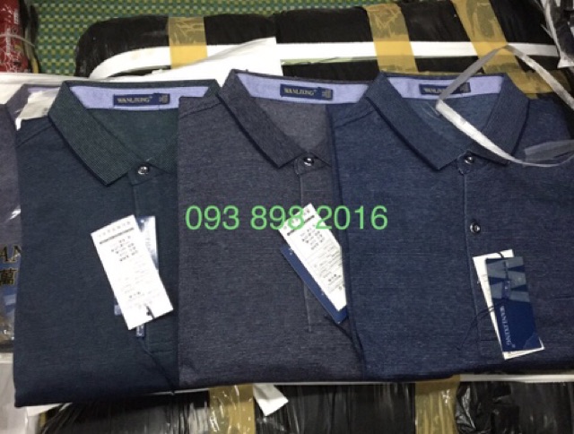 Áo tay dài thu đông Nam trung niên hàng cao cấp