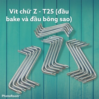 Vít chữ Z - T25 (đầu bake và đầu bông sao)