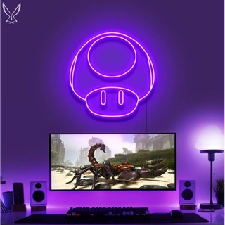 Đèn Led Neon game Mario