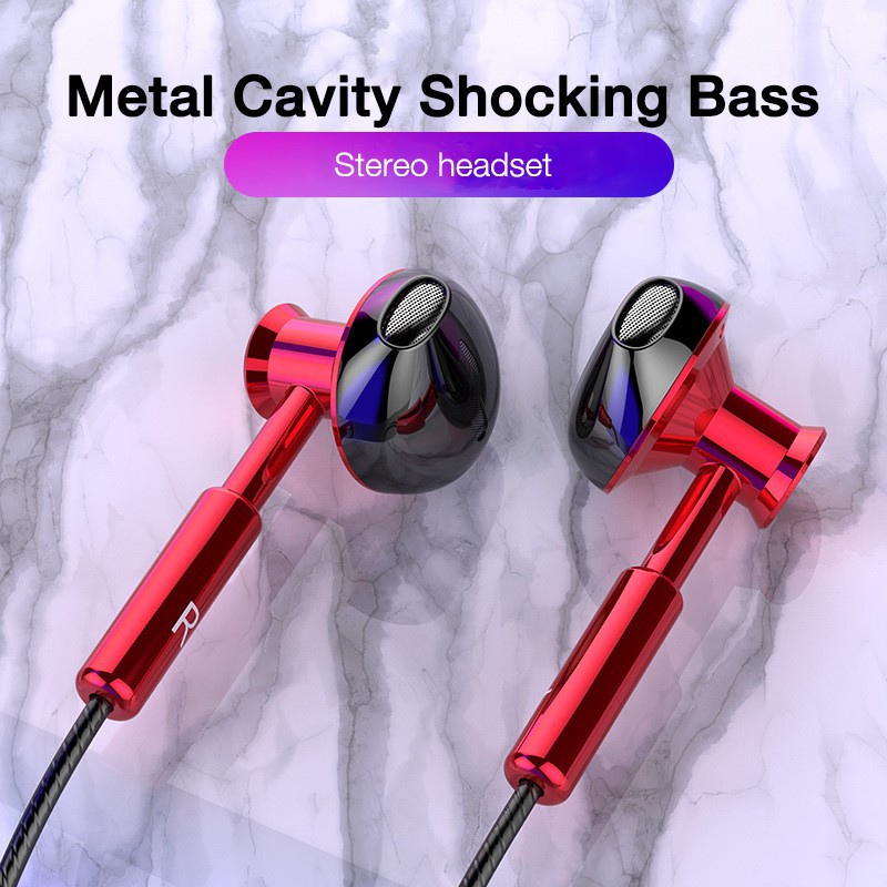 Tai nghe nhét tai âm thanh hifi sống động giắc cắm 3.5mm cao cấp cho OPPO XIAOMI