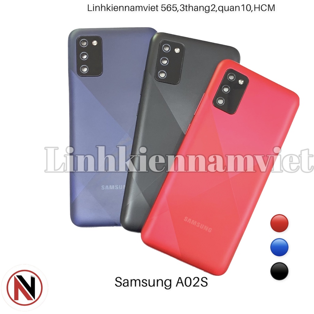 Vỏ Samsung A02s full bộ / Vỏ bộ Samsung A025F zin new