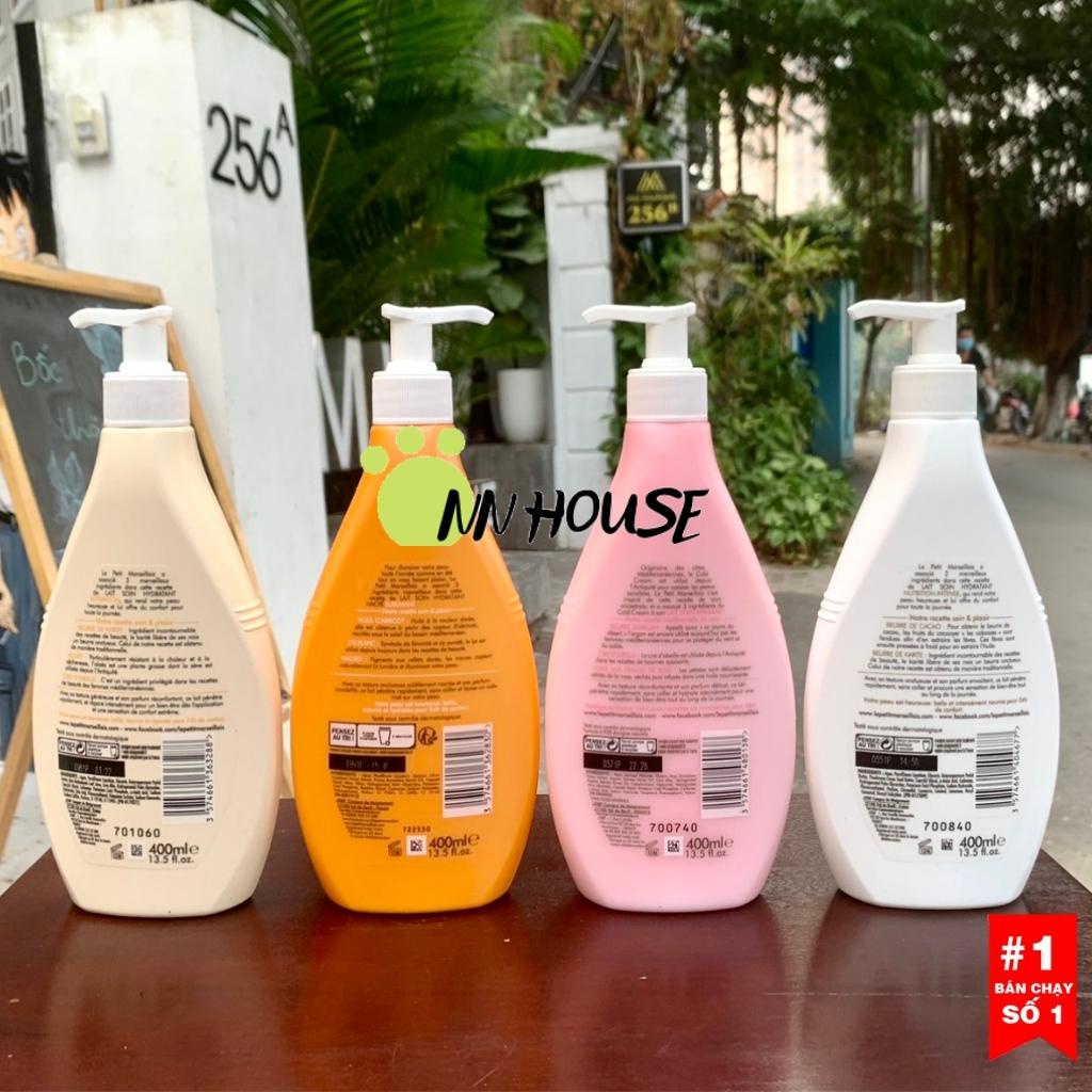 Sữa dưỡng thể body, toàn thân Le petit Marseillais dưỡng ẩm,tái tạo da,chăm sóc da mịn màng glycerin body lotion massage
