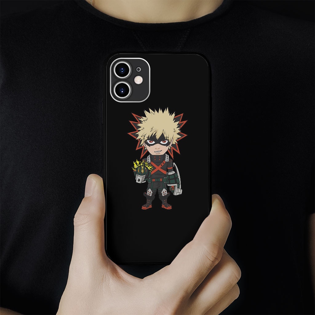 Ốp lưng CHIBI KATSUKI BAKUGO MYK phong cách cho Iphone 5 6 7 8 Plus 11 12 Pro Max X Xr-LAK0002335