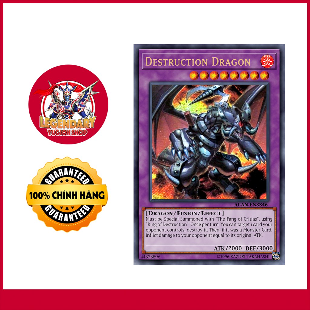 [EN-JP][Thẻ Bài Yugioh Chính Hãng] Destruction Dragon