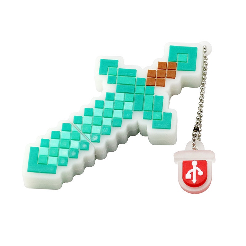 USB dung lượng 256Gb 128Gb 8Gb 16Gb 32Gb 64Gb hình cây kiếm hoạt hình