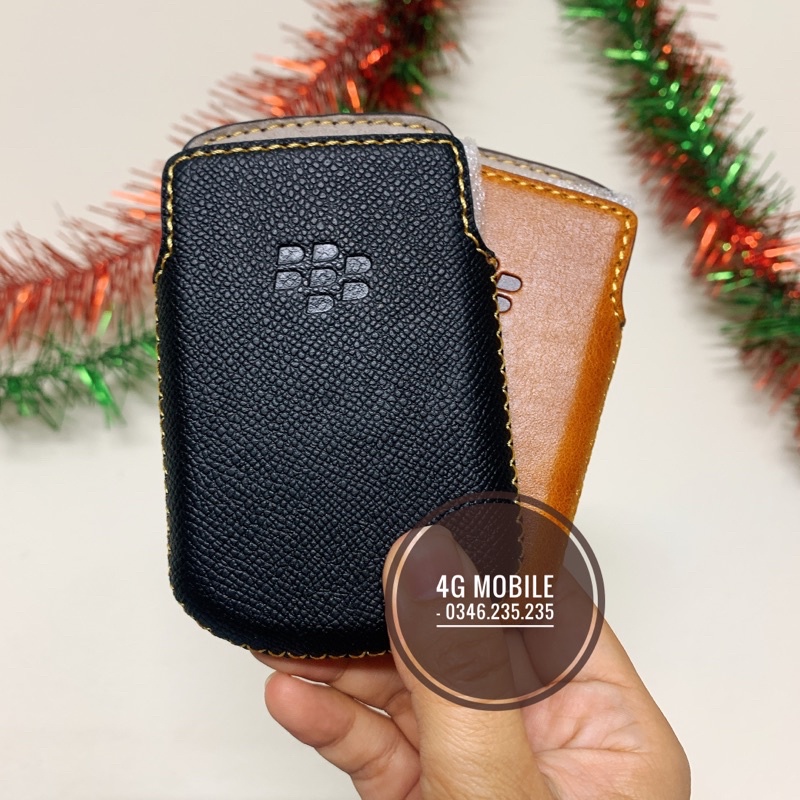 Bao da khâu tay BlackBerry Bold 9900 - có Holster