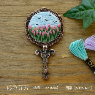 Set thêu gương tay cầm