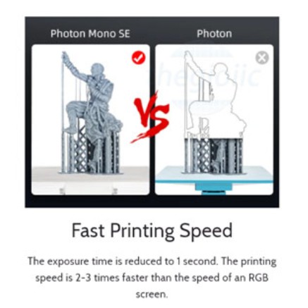 ANYCUBIC PHOTON MONO SE - MÁY IN 3D RESIN